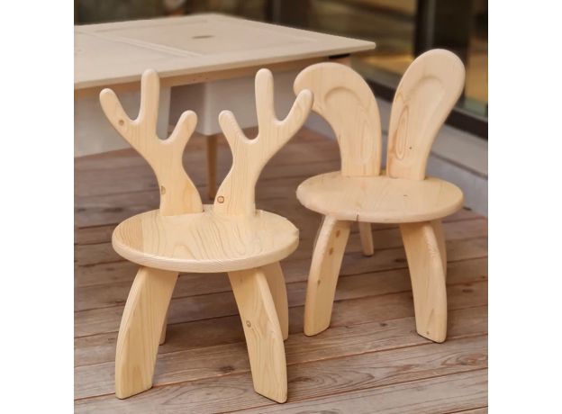 صندلی گوزن چوبی کاما, تنوع: 13001-CM-Deer Chair, image 3