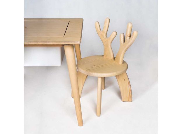 صندلی گوزن چوبی کاما, تنوع: 13001-CM-Deer Chair, image 4