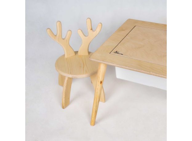 صندلی گوزن چوبی کاما, تنوع: 13001-CM-Deer Chair, image 7