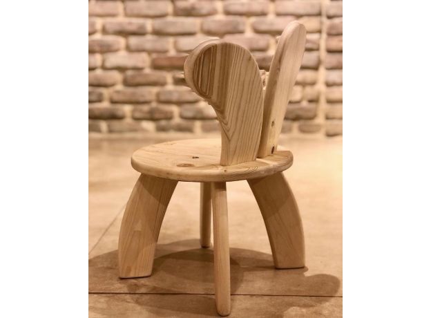 صندلی خرگوش چوبی کاما, تنوع: 12001-CM-Rabbit Chair, image 5