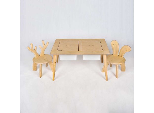 صندلی گوزن چوبی کاما, تنوع: 13001-CM-Deer Chair, image 2