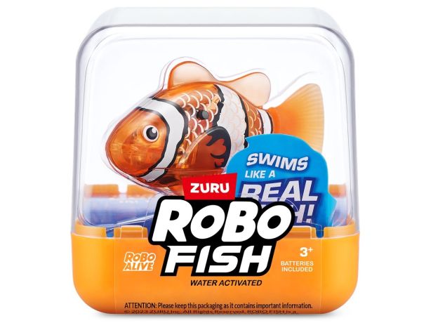 ماهی کوچولوی نارنجی رباتیک روبو فیش Robo Fish, تنوع: 7191 - Orange 1, image 