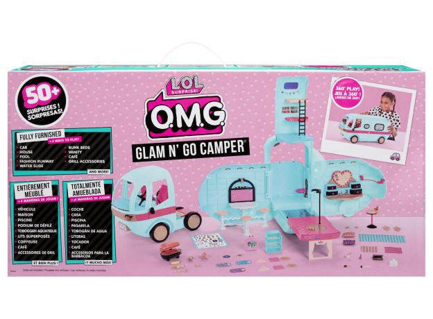 ماشین کمپر 4 در 1 LOL Surprise مدل Glam N' Go Glamper, image 17