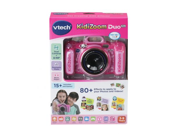 دوربین هوشمند Vtech مدل Kidizoom Duo FX صورتی, image 