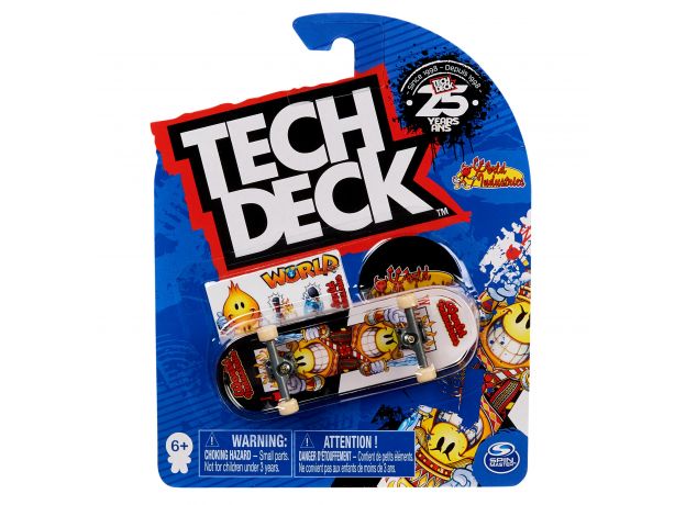 اسکیت انگشتی تک دک Tech Deck مدل World اموجی, تنوع: 6035054-Toy Machine, image 