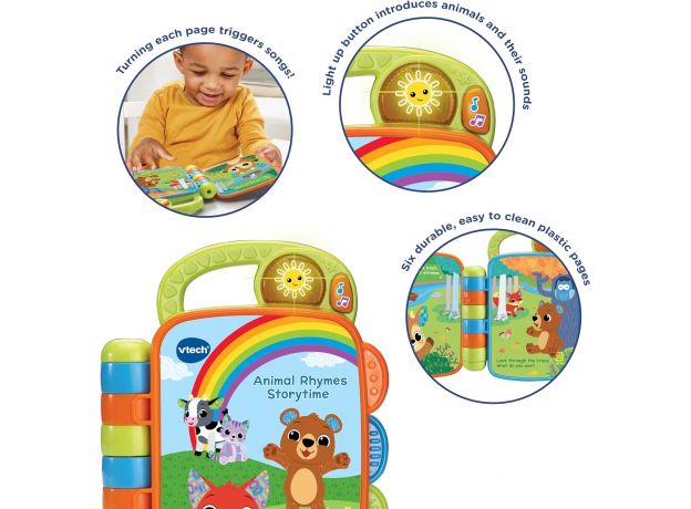 کتاب آموزشی حیوانات VTech, image 4