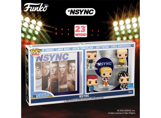 فیگورهای اسپشیال 5 تایی 9 سانتی فانکو پاپ NSYNC کاور آلبوم NSYNC (19), image 4