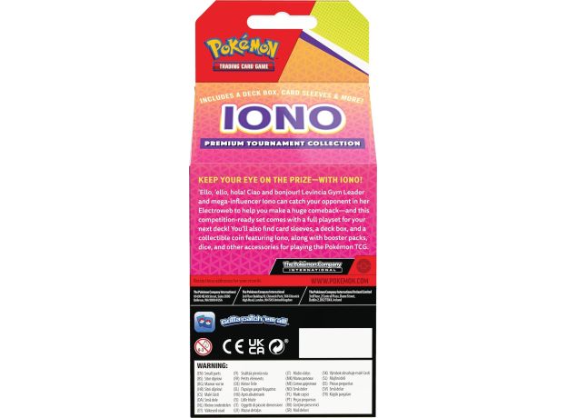 پک مسابقات کارت بازی Pokemon سری Iono Premium, image 11