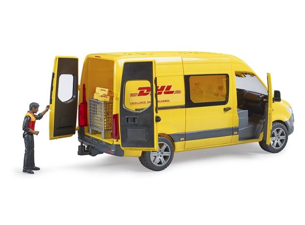 کامیونت مرسدس بنز DHL به همراه راننده برودر Bruder, image 4