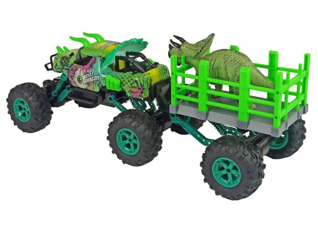 ماشین کنترلی آفرودی Crazon مدل Dinosaur Truck با مقیاس 1:14, image 2