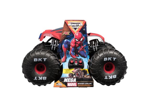 ماشین کنترلی Monster Jam مدل Mega Spiderman با مقیاس 1:6, image 13