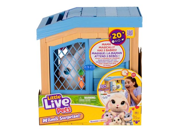 عروسک رباتیک خرگوش ماما سورپرایز Little Live Pets, تنوع: 26593-Bunnies Lapines, image 14