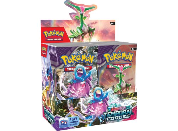 باکس کامل شامل 36 پک 10 تایی کارت بازی Pokemon سری 05 Scarlet and Violet, image 