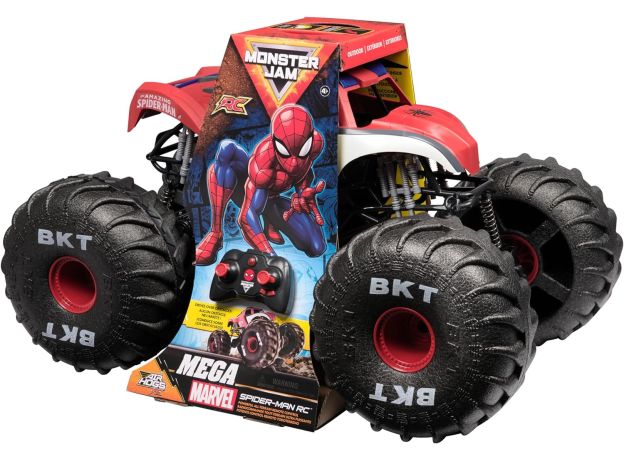 ماشین کنترلی Monster Jam مدل Mega Spiderman با مقیاس 1:6, image 2