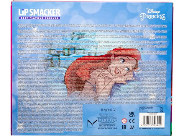 پالت آرایشی پرنسس اریل دیزنی Lip Smacker, image 6