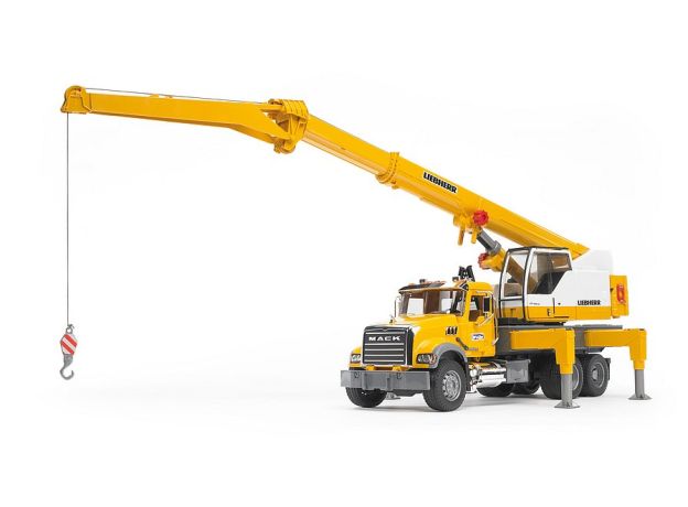 کامیون جرثقیل MACK مدل Liebherr برودر Bruder, image 9