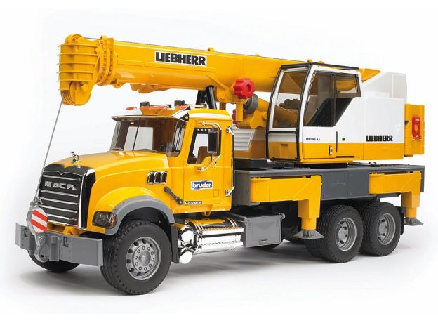 کامیون جرثقیل MACK مدل Liebherr برودر Bruder, image 