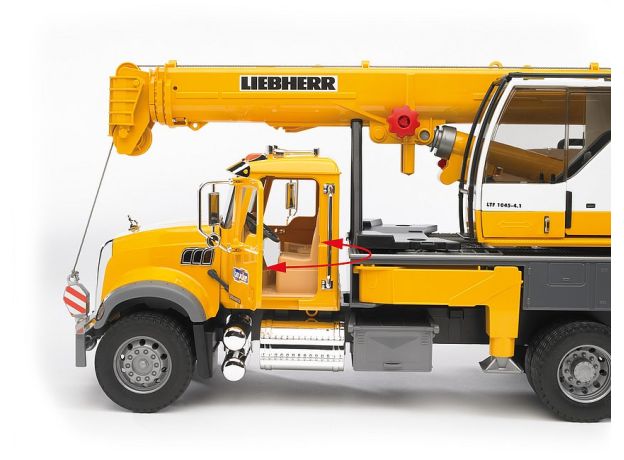 کامیون جرثقیل MACK مدل Liebherr برودر Bruder, image 5