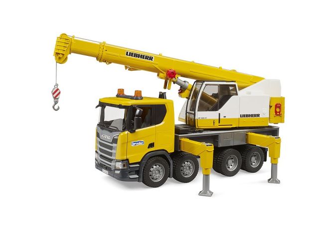 کامیون جرثقیل اسکانیا مدل Super 560R Liebherr برودر Bruder, image 3