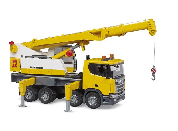 کامیون جرثقیل اسکانیا مدل Super 560R Liebherr برودر Bruder, image 