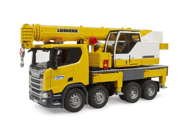 کامیون جرثقیل اسکانیا مدل Super 560R Liebherr برودر Bruder, image 4