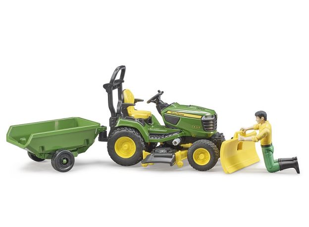 تراکتور John Deere به همراه تریلر برودر Bruder, image 4