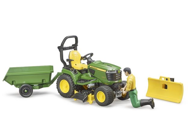 تراکتور John Deere به همراه تریلر برودر Bruder, image 5