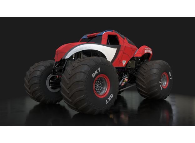 ماشین کنترلی Monster Jam مدل Mega Spiderman با مقیاس 1:6, image 10