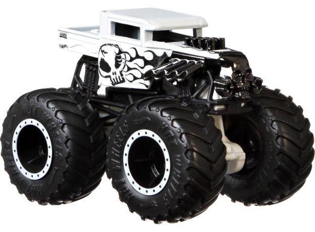 پک 2 تایی ماشین Hot Wheels سری Monster Truck مدل Bone Shaker سفید, تنوع: GRH81-Bone Shaker, image 2