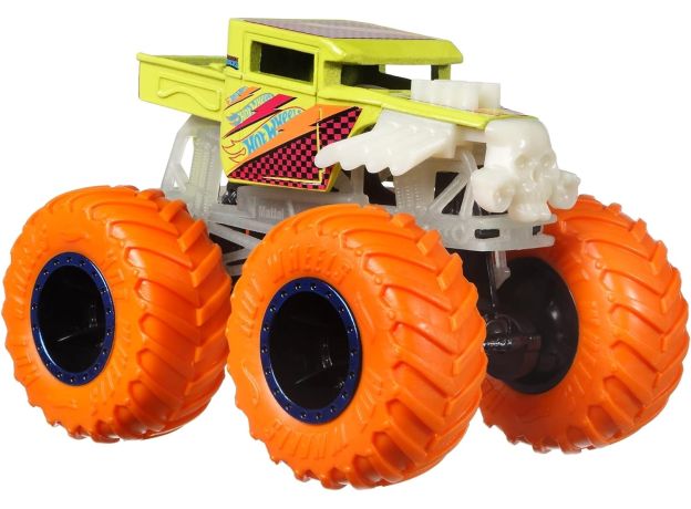 پک تکی ماشین Hot Wheels سری Monster Truck مدل Bone Shaker, تنوع: HCB50-Bone Shaker, image 2