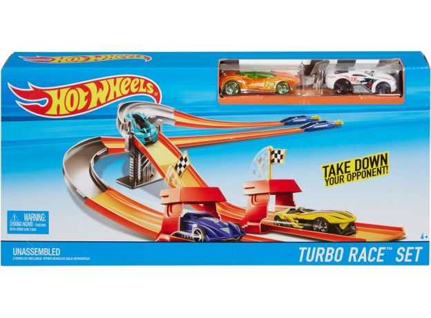 پیست ماشین های Hot Wheels سری Action مدل Turbo Race, تنوع: DNN81-Action Turbo, image 5