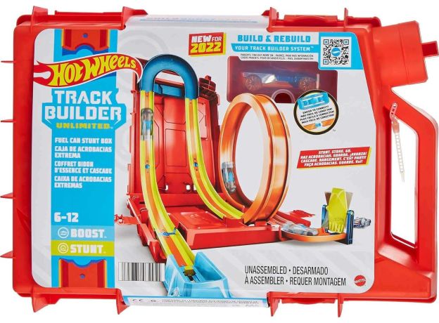 پیست ماشین های Hot Wheels سری Track Builder مدل Fuel Can Stunt Box, image 6