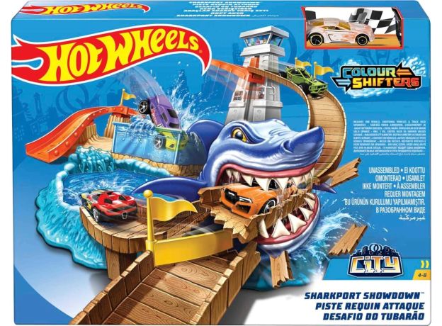 پیست ماشین های Hot Wheels سری City مدل Sharkport Shwdown, image 7