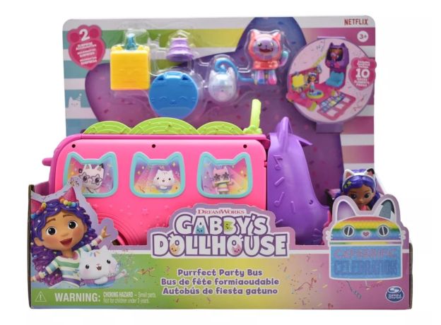 اتوبوس مهمانی گبی Gabby’s Dollhouse, image 13