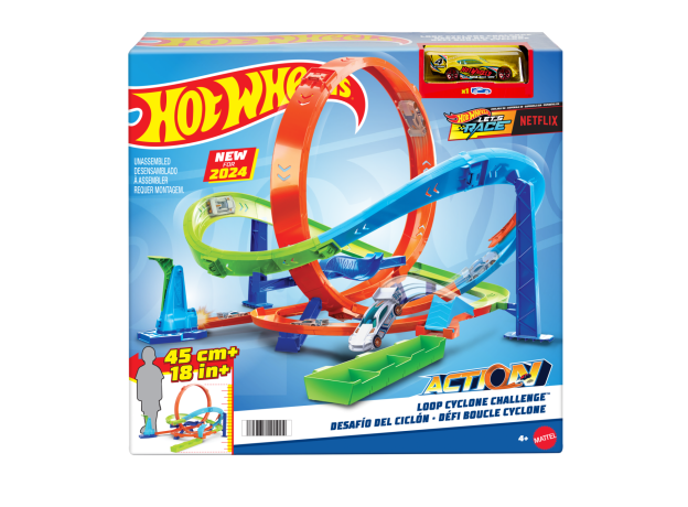 پیست ماشین های Hot Wheels سری Action مدل Loop Cyclone Challenge, image 7