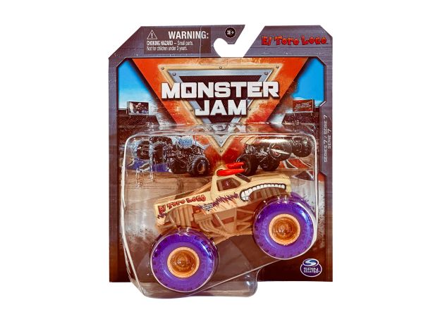 پک تکی ماشین Monster Jam با مقیاس 1:64 مدل El Toro Loco, تنوع: 6061233-El Toro Loco, image 