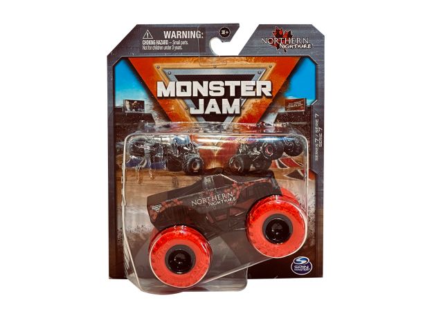 پک تکی ماشین Monster Jam با مقیاس 1:64 مدل Northern Nightmare, تنوع: 6061233-Northern Nightmare, image 