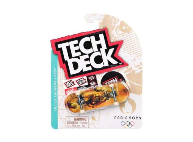 اسکیت انگشتی تک دک Tech Deck مدل Fire man سری Olympic Games Paris 2024, تنوع: 6067049-Fire man, image 