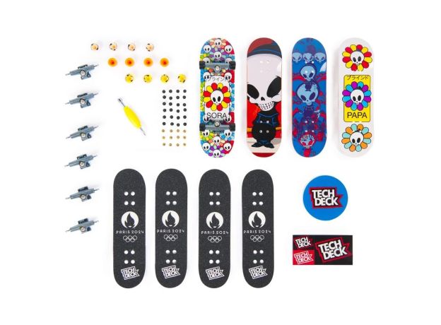 ست 4 تایی اسکیت انگشتی تک دک Tech Deck مدل Sora سری Olympic Games Paris 2024, تنوع: 6028785-Sora, image 3