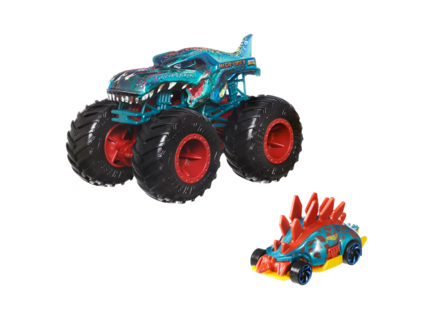 پک 2 تایی ماشین Hot Wheels سری Monster Truck مدل Mega Wrex, تنوع: DNN81-Mega Wrex, image 2