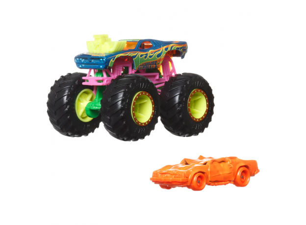 پک 2 تایی ماشین Hot Wheels سری Monster Truck مدل Rodger Dodger, تنوع: GRH81-Rodger Dodger, image 2