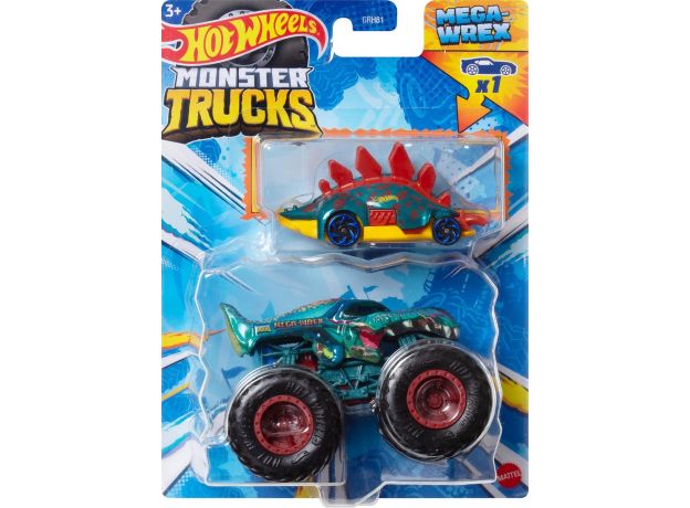 پک 2 تایی ماشین Hot Wheels سری Monster Truck مدل Mega Wrex, تنوع: DNN81-Mega Wrex, image 3