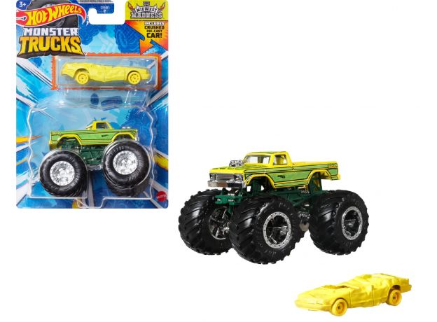 پک 2 تایی ماشین Hot Wheels سری Monster Truck مدل Midwest Madness, تنوع: GRH81-Midwest Madness, image 