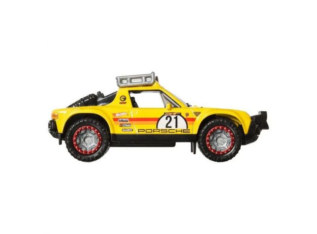 ماشین عقب کش Hot Wheels سری Pull-Back Speeders مدل Porsche 914 Safari, تنوع: HPT04-Porsche 914 Safari, image 5