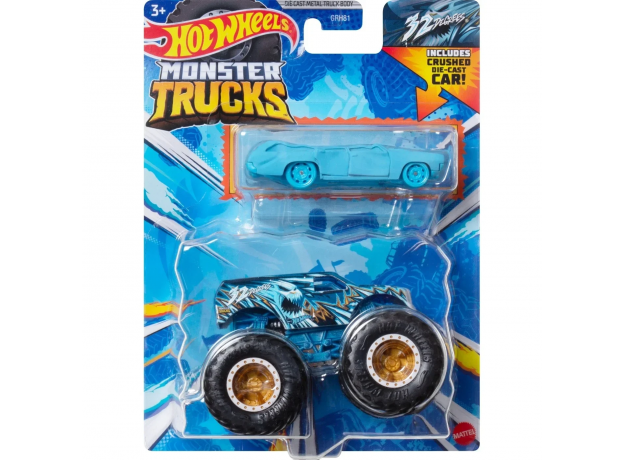 پک 2 تایی ماشین Hot Wheels سری Monster Truck مدل 32Degrees, تنوع: GRH81-32Degrees, image 5