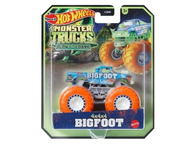 پک تکی ماشین Hot Wheels سری Monster Truck مدل Big Foot, تنوع: HCB50-Big Foot, image 