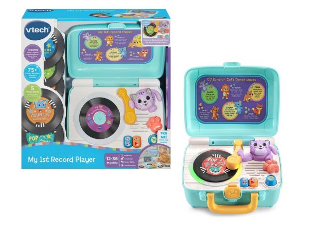 رکورد پلیر DJ گربه ملوس Vtech, image 