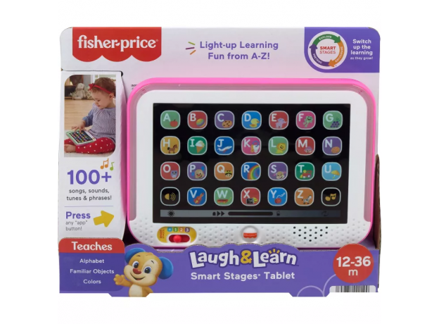 تبلت آموزشی و موزیکال Fisher Price مدل صورتی, image 