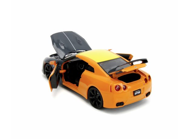 ماشین فلزی نیسان GT-R (R35) 2009 به همراه فیگور ناروتو با مقیاس 1:24, تنوع: Naruto-253255054, image 4