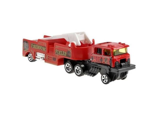 کامیون مسابقه ای Hot Wheels مدل Firehouse Fueler, تنوع: BFM60-979J-Firehouse Fueler red, image 5